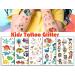 120 Glitter + 20 Luminous Temporary Tattoos for Kids | Mermaid, Butterfly, Animal, Dinosaur, Pirate, Space Designs | Birthday Gift & Party Favors - Buy Online on GoSupps.com