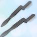Lurrose 3-Piece Eyelash Comb & Eyebrow Trimming Tools - Rustproof Steel Makeup Brushes for Perfect Eyelash Shaping & Brow Grooming - Multi-Purpose Beauty Essentials - Buy Online on GoSupps.com