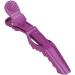 Crocodile Hair Clip Hairdressing Styling Alligator Sectioning Clamp Hairpins 6PCS Purple Clips Barrettes - Buy Online on GoSupps.com