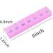 Pill Box Organiser 7 Day One Time a Day Pill Dispenser Storage Case for Medication Supplements Vitamins and Cod Liver Oil Pink - Buy Online on GoSupps.com