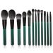 DFHBFG Set of 12 Eyeshadow Brushes Eye Makeup Brushes Smudging Nose Shadow Lip Beauty Tools 1 D