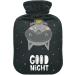 NAANLE Cartoon Bat Hot Water Bottle - 2L Transparent Heat Bottle for Bed & Foot Warmer | Pain Relief & Cold Therapy - Buy Online on GoSupps.com
