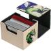 BlackLotos Leather Card Storage Box | Magnetic Trading Card Collection Box | Purple | Fits 100+ Double Sleeved YGO Cards | Collectible Cards Deck | Playing Card Box - Buy Online on GoSupps.com