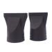 2PCS Black Plastic Salon Replacement Hair Dryer Drying Concentrator Hair Styling Tool Hood Cover ONLY Fit for the Nozzle Outer Diameter is 4.5CM