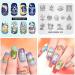 Alexnailart Nail Stamping Printing Plate Template Image Plate Stamper Scraper Starry sky Moon Tree Pattern Nail Art Decoration DIY Print Manicure Design FA025 - Buy Online on GoSupps.com