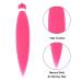 Pre Stretched Hot Pink Braiding Hair 26 Inches 8Packs/Lot - Itch Free Yaki Texture Synthetic Fiber Crochet Braiding Hair Extension - Hot Water Setting - Best Quality for Stylish Braids - Buy Online on GoSupps.com
