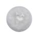 Body Powder Puff - Soft Round Body Cosmetic Powder Loose Puff with Ribbon Bow | Body Powder Applicator for Baby Adults | Dry Makeup Tool for Applying Powders White