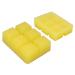 Anggrek fragrance wax melting fragrance wax cubes for at home refreshing plant extract aromatherapy wax block for reading collecting for wax warmers 633 ml (lemon)