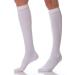 SCUDOTEX Medical knee highs compression binding 18-24 Hg medium length color white size 4