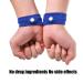 Acupressure Bracelets for Adults & Kids - 4 Pairs Anti-Evil Bands for Pregnancy & Travel Sickness - Buy Online on GoSupps.com