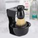 3 in 1 Professional Men's Shaving Set - Badger Hair Brush Razor Holder Stand & Stainless Steel Bowl | International Shipping Available - Buy Online on GoSupps.com