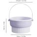 Cosmetic Cleaning Box Portable Cosmetic Tool Washing Bowl Silicon Brush Cleaner Pad 300g Makeup Brush Washing Box Cosmetic Cleaning Mat Scrubber Bowl Pad for Makeup Sponge Powder Puff Brushes Purple - Buy Online on GoSupps.com