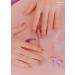 ohora Semi Cured Gel Nail Strips (N Sharky) - Salon-Quality, Long Lasting & Easy to Apply - Pink - Buy Online on GoSupps.com