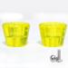 VKEDA Roller Skate Toe Stops Plugs - Durable 82A PU Rubber Brake Block 2-Pack (Yellow) - Buy Online on GoSupps.com