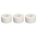 3 Rolls Elastic Athletic Tape Pure Cotton Muscle Adhesive Tape Sport Fitness Kinesiology Tape White