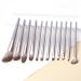 12-Piece Beauty Tools Foundation & Eye Shadow Brush Set - Slant Cut Makeup Brushes for Flawless Application | International Shipping Available - Buy Online on GoSupps.com