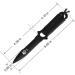 GASHER Scuba Diving Knife with Leg Straps & Sheath - Lightweight Razor Sharp Spearfishing, Snorkeling, Hunting & Rescue Tool - Buy Online on GoSupps.com
