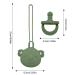 Buy Puchen Pacifier Holder - Safe Pacifier Chain Set for Diaper Bags | Baby Accessories for Boys & Girls - Perfect for Outings Picnics & Camping - Buy Online on GoSupps.com