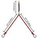 Cyberoctopus Boat Tow Harness with Stainless Steel Hook and Pulley - 12ft | For 1-3 Riders - Buy Online on GoSupps.com