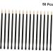 Hemoton 100 Pcs Eyeliner Eye Makeup Tools Eye Liner Brush White Eye Liner - Buy Online on GoSupps.com