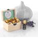 Pure Life Top 6 Essential Oils Set - 100% Organic Aromatherapy Kit for Diffuser & Humidifier - Lavender, Peppermint, Eucalyptus, Orange, Vanilla, Jasmine - Buy Online on GoSupps.com