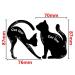 4 Pairs Eyeliner & Eyeshadow Stencils - Cat Winged Eyeliner Sticker & Cut Crease Eyeshadow Stamp Pads - Quick Smokey Eye Tool - Makeup Artist Supplies - Buy Online on GoSupps.com