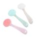 HONMEET 3 Pieces Cleansing Brush Facial Cleansing Brushes For Cleansing And Exfoliating Facial Care Lip Scrub Cleansing Brush Clean Cleansing Brush Silica Gel