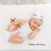 Moonjax Natural Rubber Baby Teething Toy - CPSIA Certified for Infants, Toddlers, Newborns - Buy Online on GoSupps.com