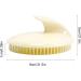 Buy Scalp Massage Shampoo Brush | Portable Hair Wash Peeling Comb for Men & Women - Soft Teeth for All Hair Types - Buy Online on GoSupps.com
