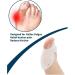 Silicon Bunion Corrector - Relief for Hallux Valgus & Big Toe Pain | 5 Pairs Protector & Spacer - Buy Online on GoSupps.com