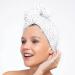 Kitsch Quick Drying Microfiber Hair Towel - Micro Dot Design | 1 Piece - Buy Online on GoSupps.com