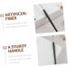 Didiseaon 2pcs Eyebrow Brush Makeup Brush Eye Liner Brush Angled Concealer Brush Flat Fine Tip Miss - Buy Online on GoSupps.com