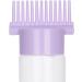 MagiDeal Hair Oil Hair Dye Bottle Brush 180ml Perming Tools Roots Comb Bottle Bottle for Barbershop Violet - Buy Online on GoSupps.com