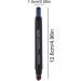 Eye Brightener Stick - Matte Shimmer Double Head Eye Shadow Crayon Brightener Makeup Eyeshadow Stick Waterproof Eye Makeup for Women Girls Pochy 08 - Buy Online on GoSupps.com