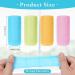 Aucuu 12 PCS Elastic Silicone Toiletry Bottle Sleeves for Travel - Leak Proof & Reusable Covers for Shampoo, Body Wash - Multicolor - 3.2 x 1.5 x 0.8 in - Buy Online on GoSupps.com
