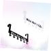 Cabilock 2pcs Metal Clothing Rack Coat Rack Door Hanger Door Hooks Coat Hanger Hanging Door Household 36X18CM As Shown - Buy Online on GoSupps.com