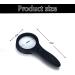 Magnifiers 4Times Hd Lens Handheld Magnifying Glass with 5 Led Light for Inspection The Elderly Reading Magnifier Comfortable Anniversary - Buy Online on GoSupps.com