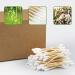 FOVURTE Bamboo Cotton Swabs 400 Count - Organic Natural Wooden Ear Buds - Eco-Friendly Cotton Swabs - Buy Online on GoSupps.com