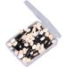 Outanaya 100 Pcs Makeup Application Eye Makeup Brushes Blending Eyeshadow Brush Makeup Black Size 2 Black - Buy Online on GoSupps.com