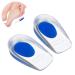 Gel Heel Cups Heel Inserts - Anti Slip Blister Prevention Shoe Inserts Heel Pads for Heel Pain Heel Cushions One Size Fits All
