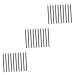 Housoutil 300 Pcs Eyeshadow Eyebrow Brush Applicator Eye Makeup Tools Lip Brush The Face Eyelash Brush 10X0.5X0.5cmx3pcs Whitex3pcs