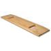 DMI Transfer Board and Slide Board, FSA Eligible, Made of Heavy-Duty Wood for Patient, Senior and Handicap Move Assist and Slide Transfers, Holds up to 440 Pounds, 2 Cut out Handles, 30 x 8 x 1 30x8x1 2 Handles