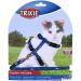 Trixie 4144 Kitten Harness with Leash - Adjustable Nylon 21-33 cm Assorted Colors - Comfortable & Safe Pet Gear - Buy Online on GoSupps.com