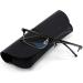 FEISEDY Blue Light Blocking Glasses for Men & Women - Semi Rimless Rectangle Half-Frame B2626 Gun - International Shipping Available - Buy Online on GoSupps.com