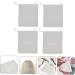 Outanaya 4pcs Hair Dryer Storage Bag Hairdryer Bags Drawstring Hair Dryer Bags Canvas Drawstring Bags Fabric 33.00X30.00X0.50CM Light Grey - Buy Online on GoSupps.com