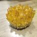 1pcs 300-400g Yellow Electroplated Natural Crystal Cluster Raw Rock Quartz Flowers Aura Stones Gift Modern House Decor Crystal