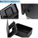 2-Piece Black Wet Cloth Box Set | Stylish Wet Wipes & Napkin Holder with Lid - Ideal for Baby & Home Use - Buy Online on GoSupps.com