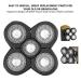 5 Blade Head Shaver Replacement for Men - Electric Beard Shaver Accessory & Grooming Kit - Buy Online on GoSupps.com