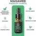 Buy Magamed Premium Hemp Seed Oil 10% - High Dose 10ml | 250 Vegan Drops | Organic Standards | Lab Tested Quality - Buy Online on GoSupps.com