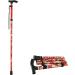 Adjustable Walking Cane Easy Folding Height Folding Extendable Walking Stick Lightweight Flexible Walking Aid Mobility Aid for Unisex Aluminum Chinese Style Red - Buy Online on GoSupps.com